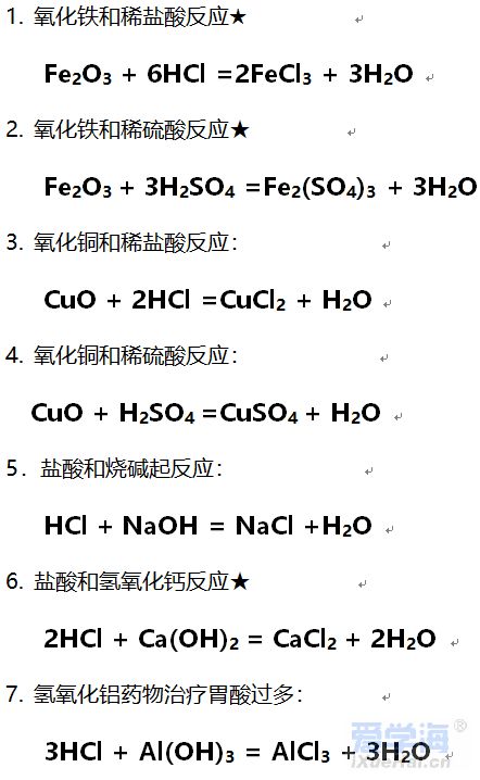 酸、碱、盐